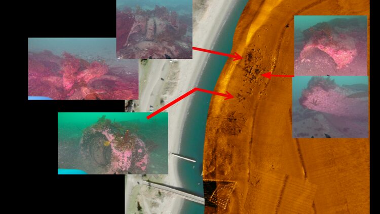 Reef layout diagram