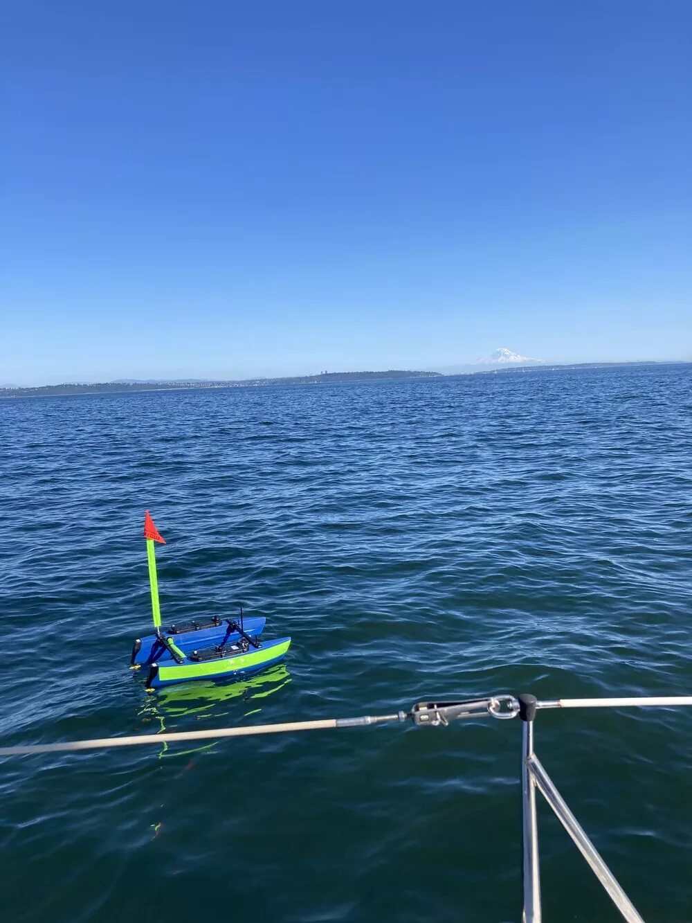 Open-water testing in Puget Sound